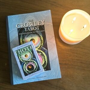 Complete Crowley Thoth Tarot Deck and book